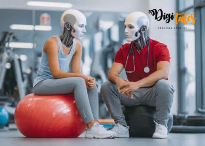 human-face-to-be-robotic